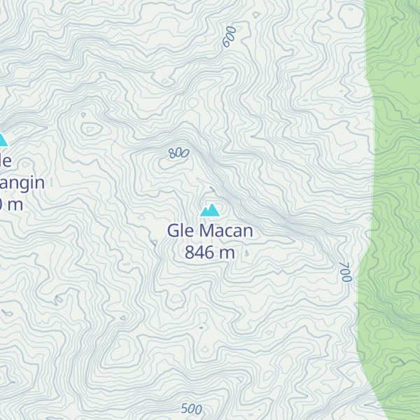 Map of Gle Macan
