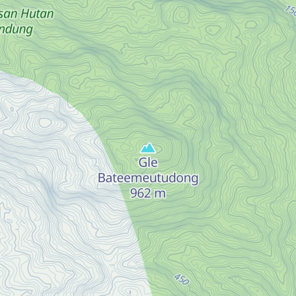 Map of Gle Bateemeutudong