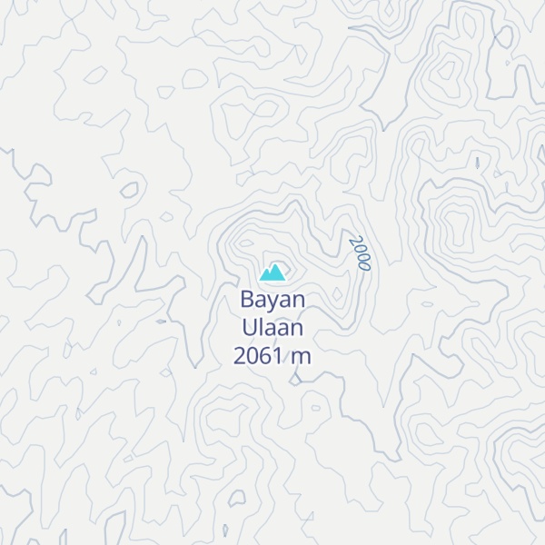Map of Bayan Ulaan