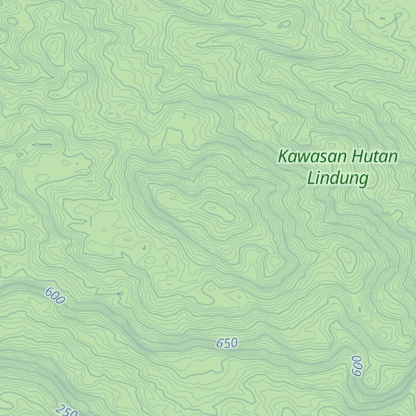 Map of Gunung Meudheh