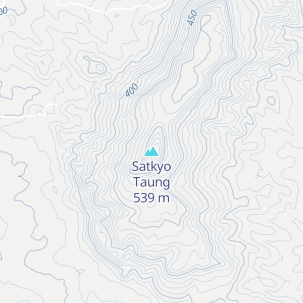 Map of Satkyo Taung