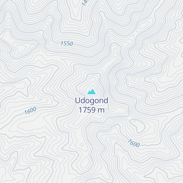 Map of Udogond