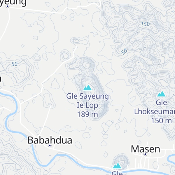 Map of Gle Sayeung Ie Lop