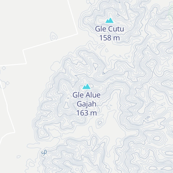 Map of Gle Alue Gajah
