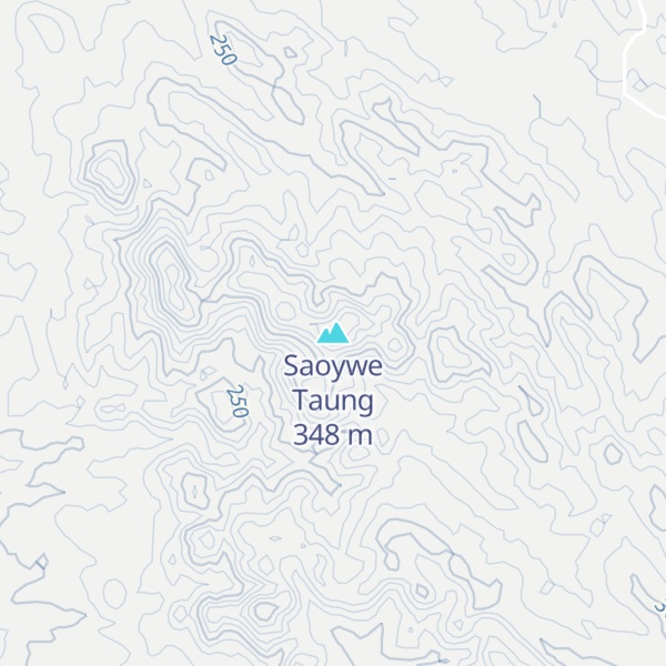 Map of Saoywe Taung