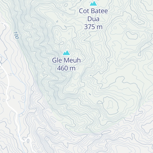Map of Cot Teungkupakay