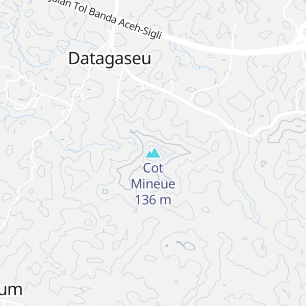 Map of Cot Mineue