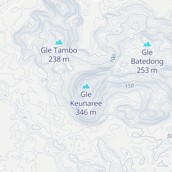 Map of Gle Keunaree