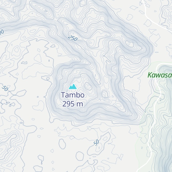 Map of Gunung Runeng