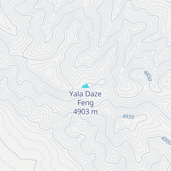 Map of Yala Daze Feng