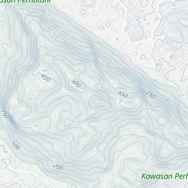 Map of Gunung Sawa Alengoh