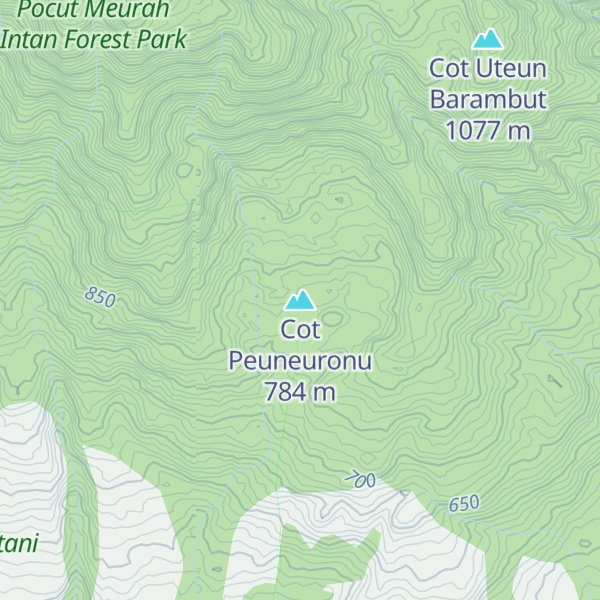 Map of Cot Peuneuronu