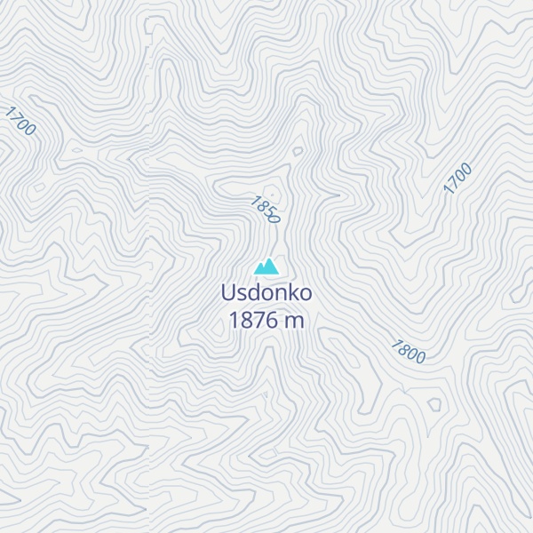 Map of Usdonko