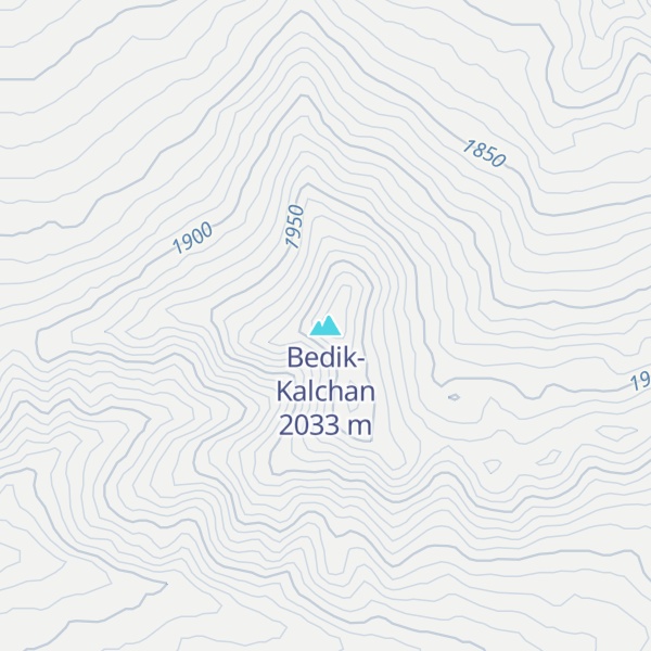 Map of Bedik-Kalchan