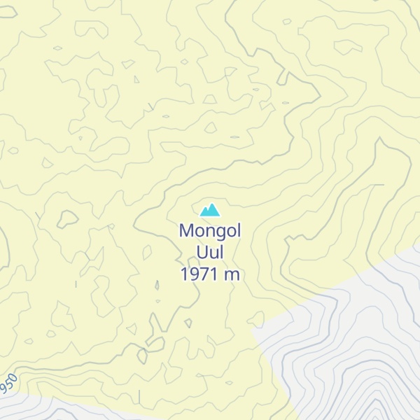 Map of Mongol Uul