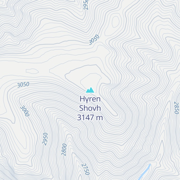 Map of Hүren Shovh