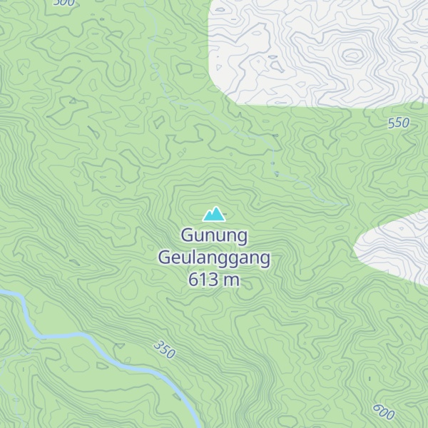 Map of Gunung Geulanggang