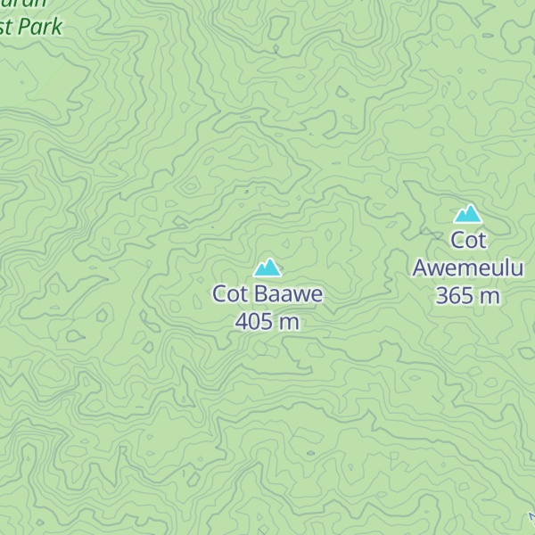 Map of Cot Baawe