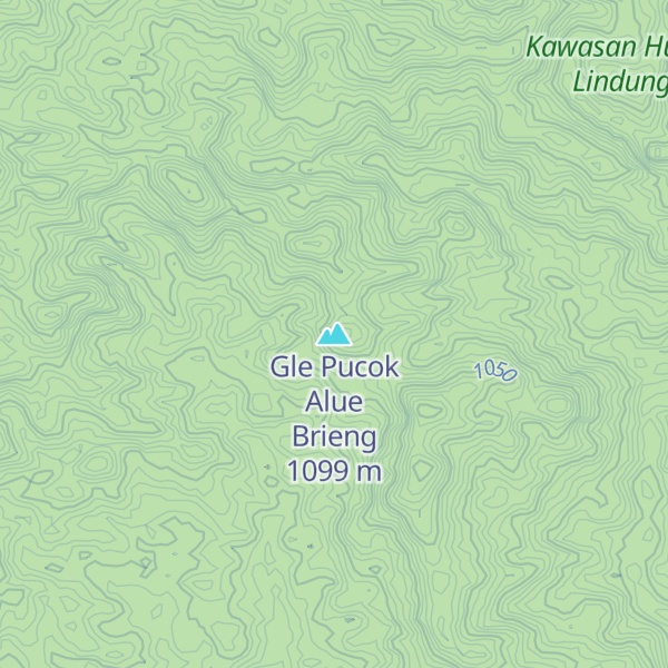 Map of Gle Pucok Alue Brieng