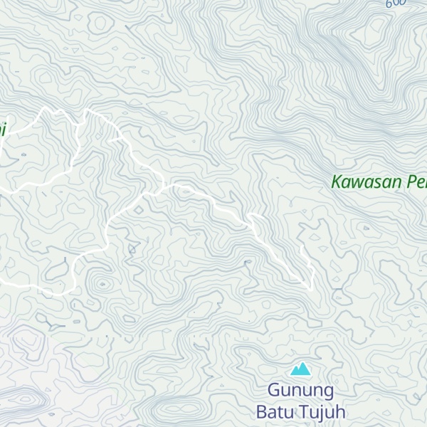 Map of Gunung Alue Puntong