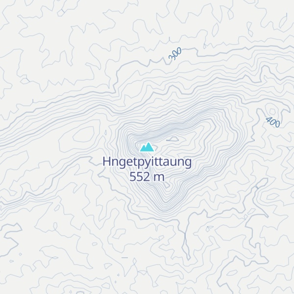 Map of Hngetpyittaung
