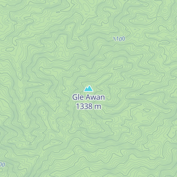 Map of Gle Awan