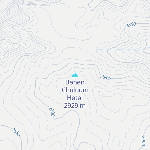 Map of Bөhөn Chuluuni Hөtөl
