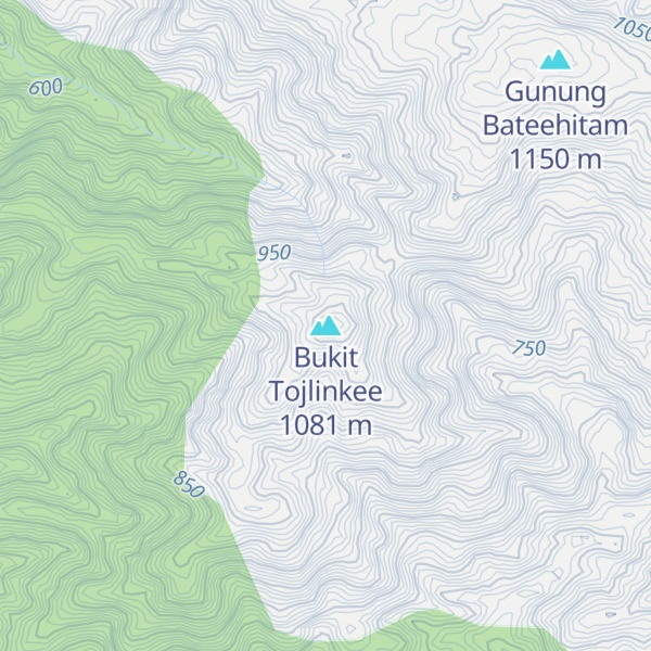 Map of Bukit Tojlinkee