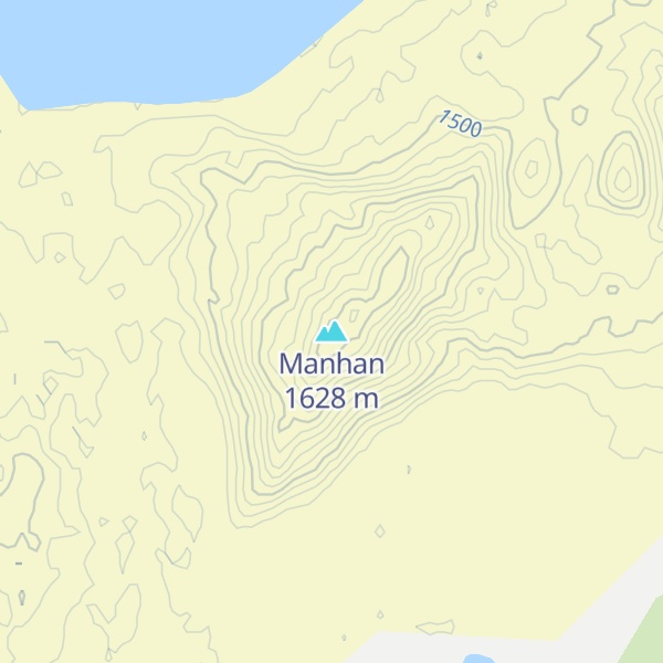 Map of Manhan