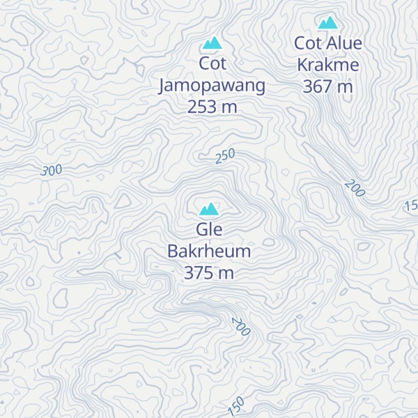 Map of Gle Bakrheum