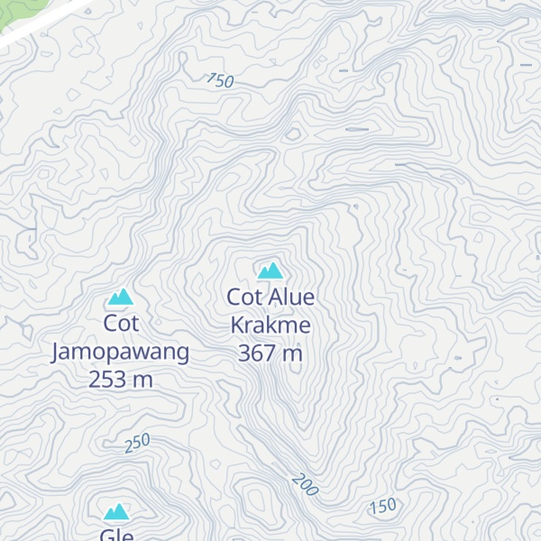 Map of Cot Alue Krakme