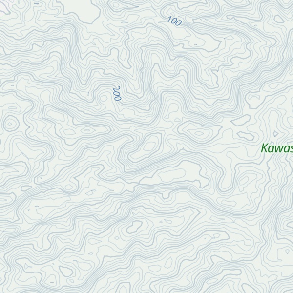 Map of Gunung Tijibatee