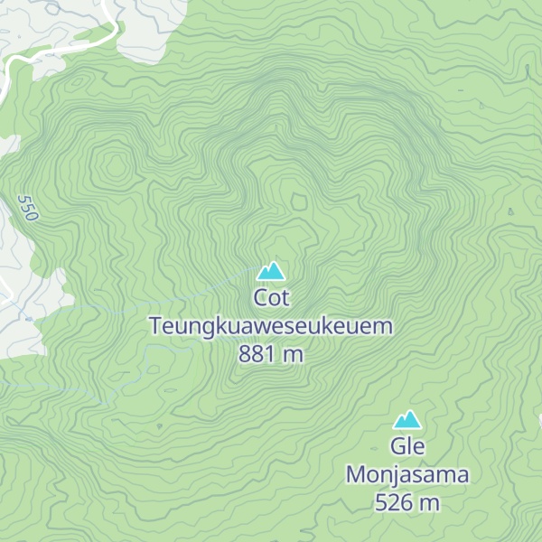 Map of Cot Teungkuaweseukeuem