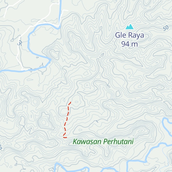 Map of Cot Tapeueng