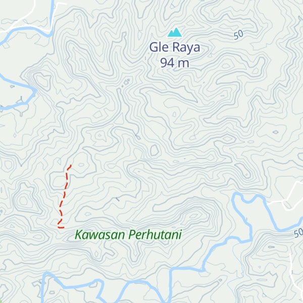 Map of Cot Blang Lampeueng