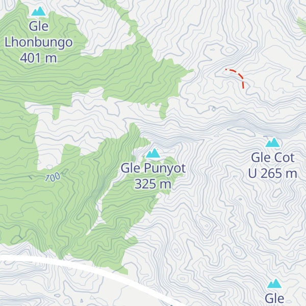 Map of Gle Punyot