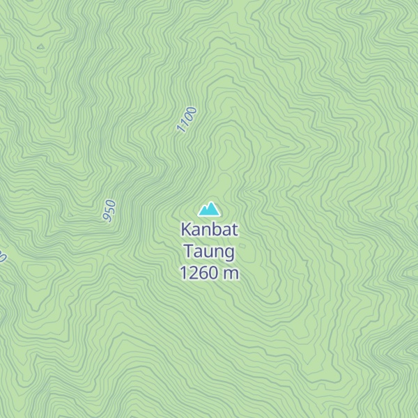 Map of Kanbat Taung
