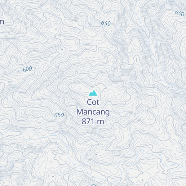 Map of Cot Mancang