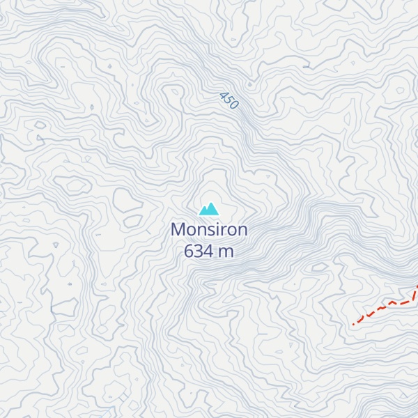 Map of Monsiron