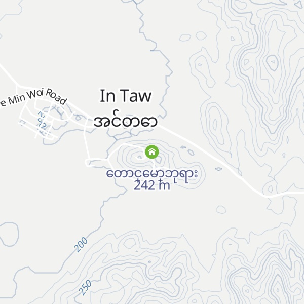 Map of ေတာင္ေမာ္ဘုရား