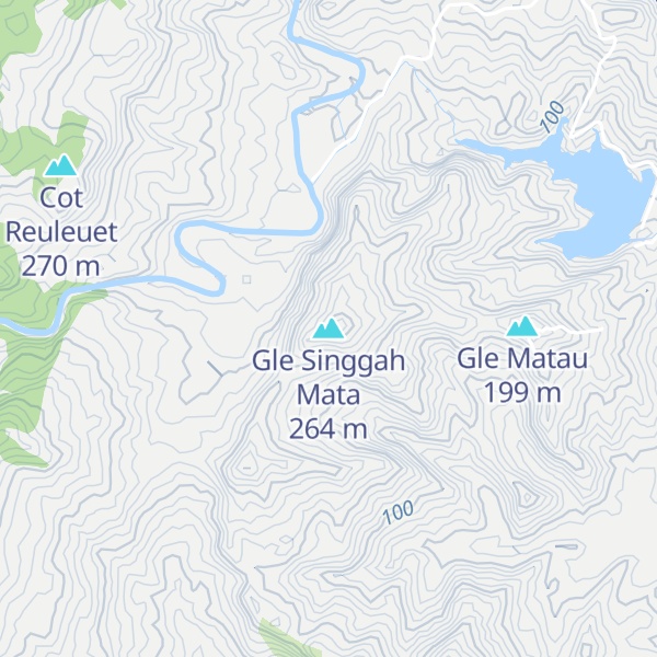 Map of Gle Singgah Mata