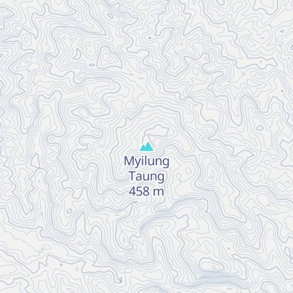 Map of Myilung Taung