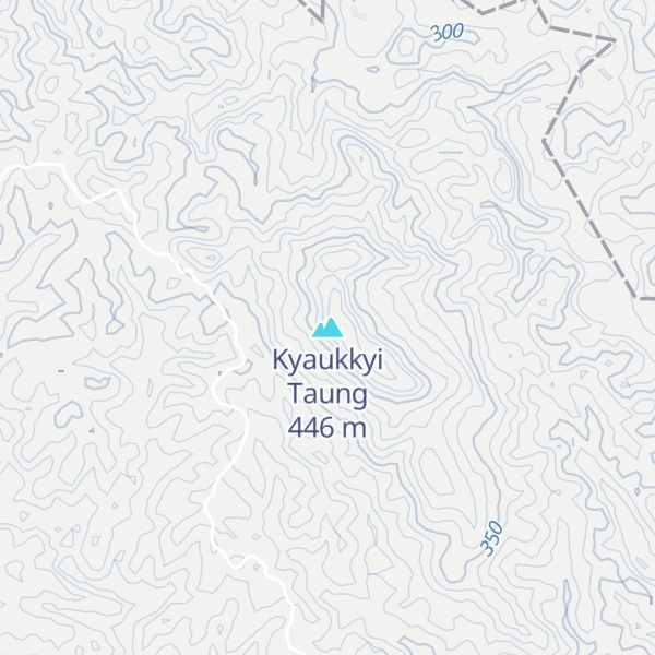 Map of Kyaukkyi Taung