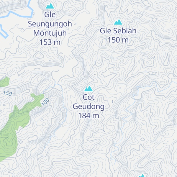 Map of Cot Geudong