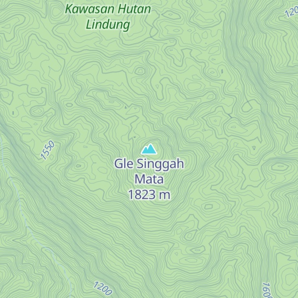 Map of Gle Singgah Mata