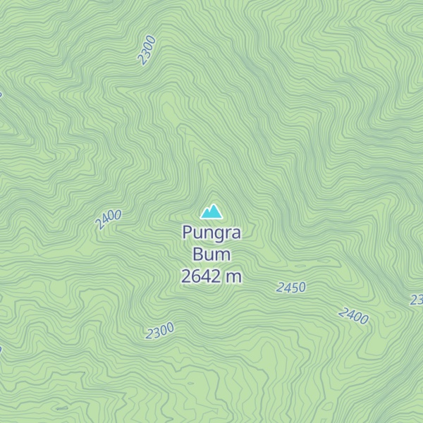Map of Pungra Bum