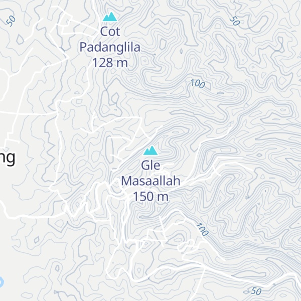 Map of Gle Masaallah
