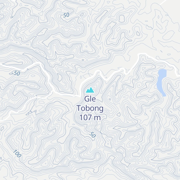 Map of Gle Tobong