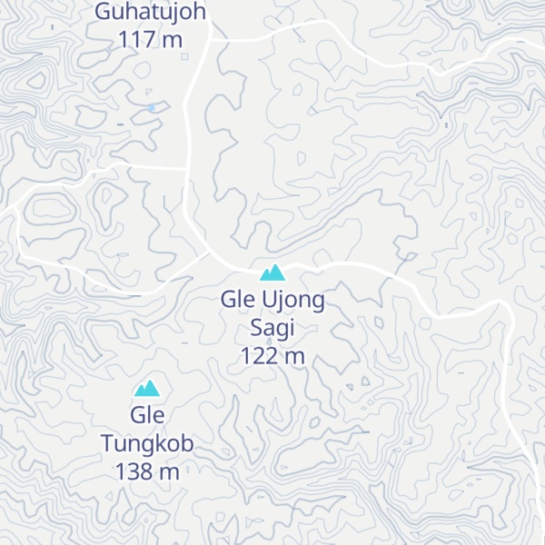 Map of Gle Ujong Sagi