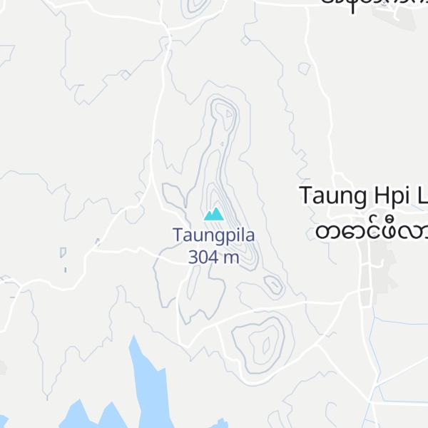 Map of Taungpila